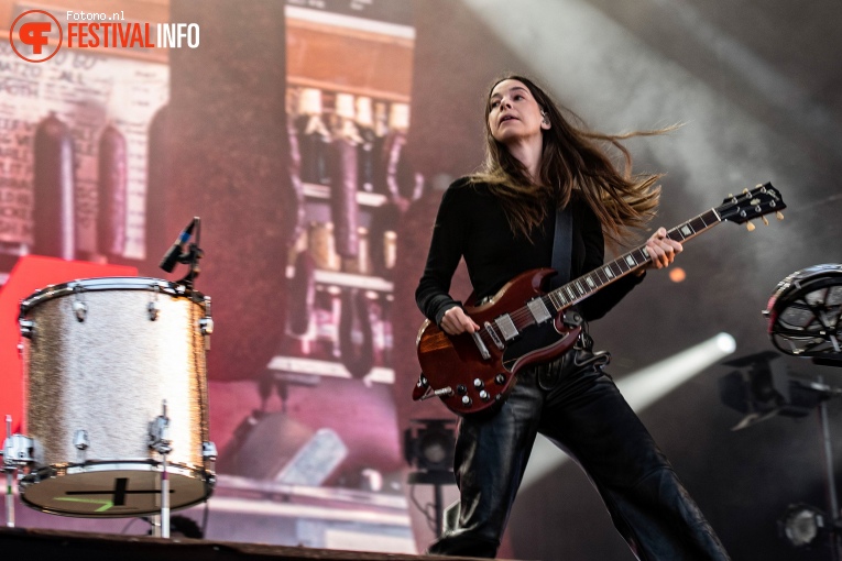 Haim op Down The Rabbit Hole 2022 - Vrijdag foto