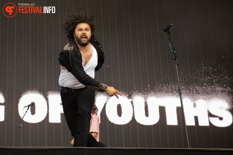 Gang Of Youths op Down The Rabbit Hole 2022 -Zaterdag foto
