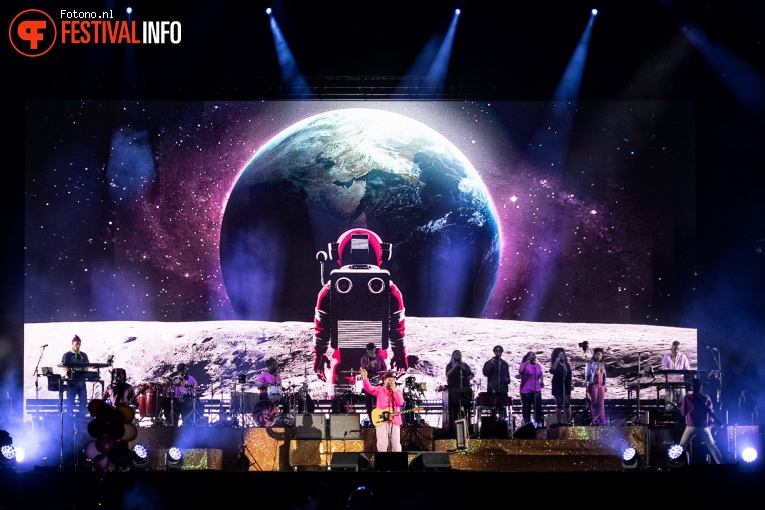 Gorillaz op Down The Rabbit Hole 2022 -Zaterdag foto