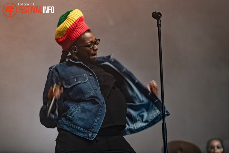 Little Simz op Down The Rabbit Hole 2022 -Zaterdag foto