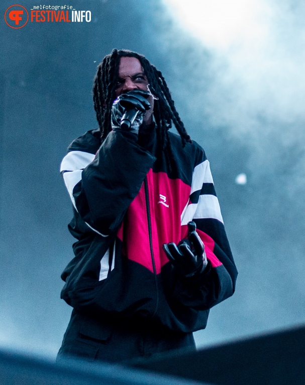 Playboi Carti op WOO HAH x Rolling Loud 2022 - vrijdag foto