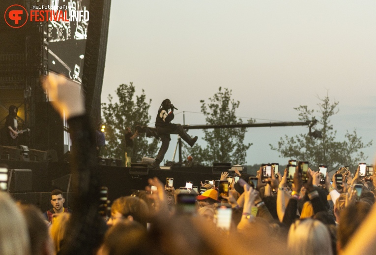 Playboi Carti op WOO HAH x Rolling Loud 2022 - vrijdag foto
