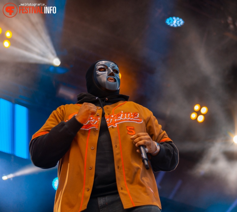 M Huncho op WOO HAH x Rolling Loud 2022 - vrijdag foto