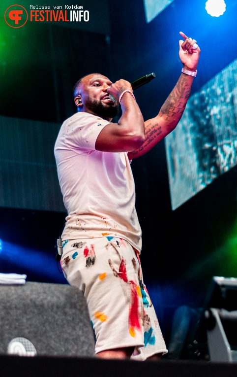 Headie One op WOO HAH x Rolling Loud 2022 - zaterdag foto