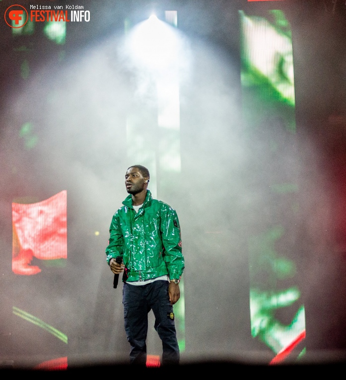 Dave (UK, Rap) op WOO HAH x Rolling Loud 2022 - zaterdag foto