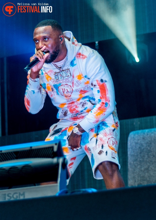 Headie One op WOO HAH x Rolling Loud 2022 - zaterdag foto