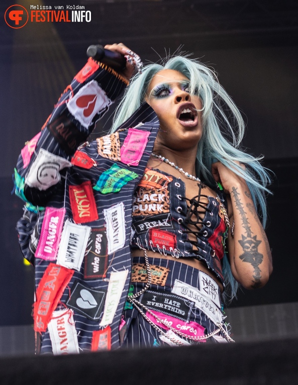 Rico Nasty op WOO HAH x Rolling Loud 2022 - Zondag foto