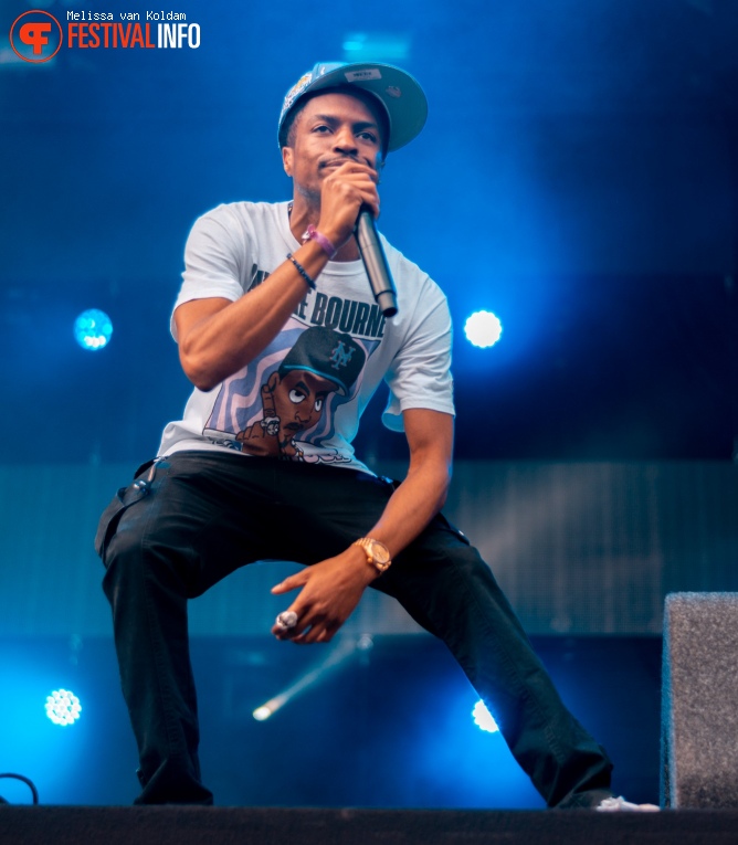 Pi'erre Bourne op WOO HAH x Rolling Loud 2022 - Zondag foto