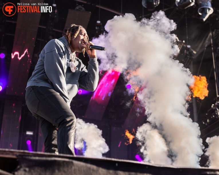 Don Toliver op WOO HAH x Rolling Loud 2022 - Zondag foto