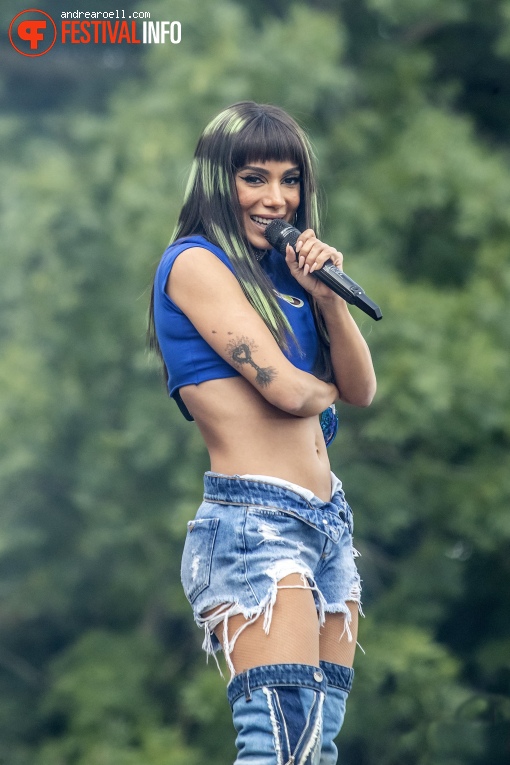 Anitta op Pal Mundo Outdoor 2022 foto