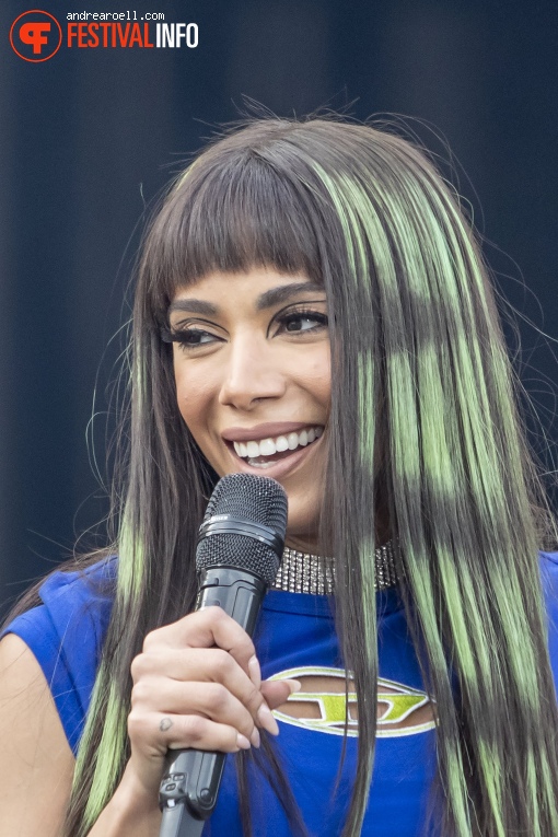 Anitta op Pal Mundo Outdoor 2022 foto