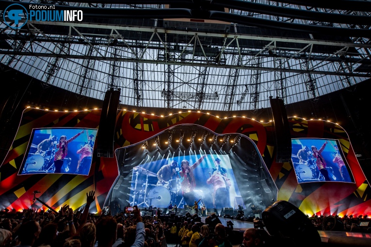 Rolling Stones op The Rolling Stones - 07/07 - Johan Cruijff Arena foto