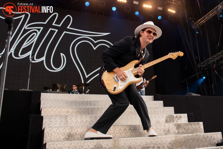 Jett Rebel op Bospop 2022 - Vrijdag foto