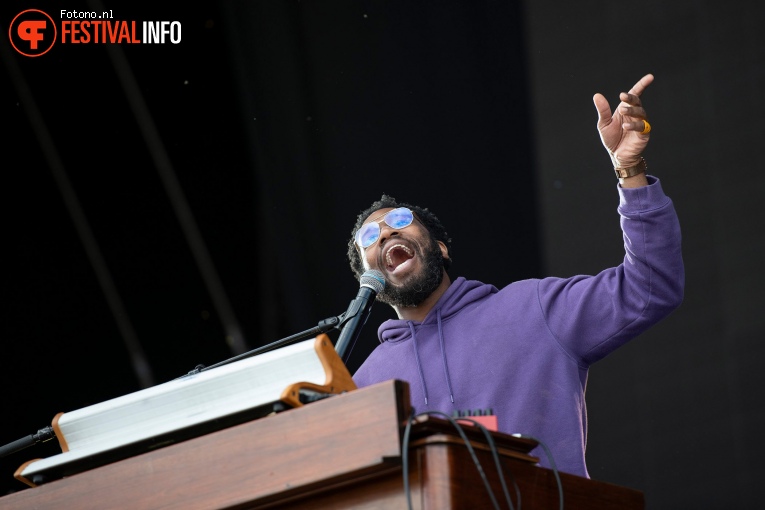 Cory Henry & The Funk Apostles op Bospop 2022 - Vrijdag foto