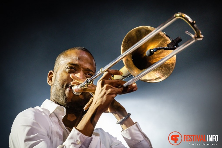 Trombone Shorty op NN North Sea Jazz 2022 - zaterdag foto