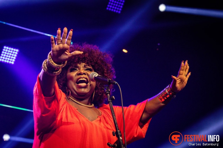 Michelle David & The True-tones op NN North Sea Jazz 2022 - zaterdag foto