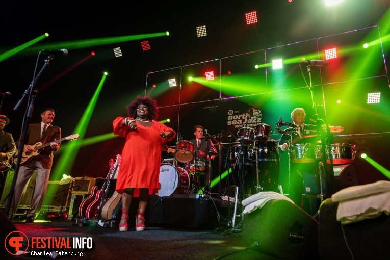 Michelle David & The True-tones op NN North Sea Jazz 2022 - zaterdag foto