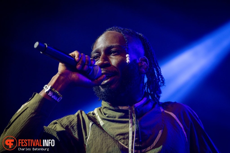 Kojey Radical op NN North Sea Jazz 2022 - zondag foto