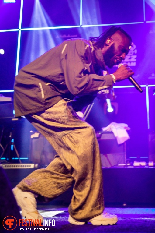 Kojey Radical op NN North Sea Jazz 2022 - zondag foto