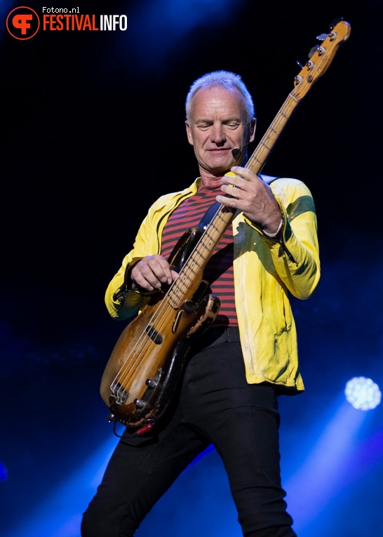 Sting op Bospop 2022 - Zaterdag foto