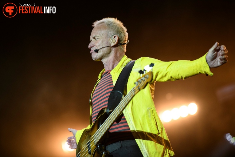 Sting op Bospop 2022 - Zaterdag foto