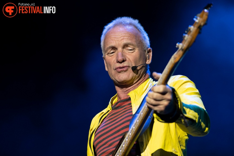 Sting op Bospop 2022 - Zaterdag foto