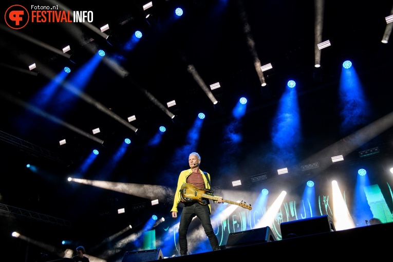 Sting op Bospop 2022 - Zaterdag foto