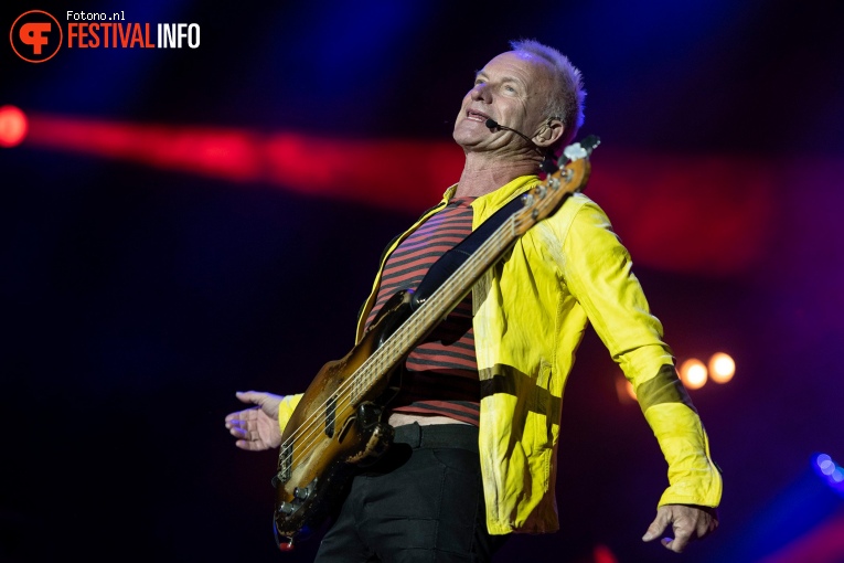 Sting op Bospop 2022 - Zaterdag foto