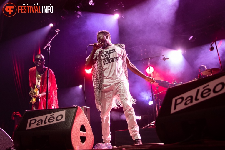 Songhoy Blues op Paléo 2022 foto