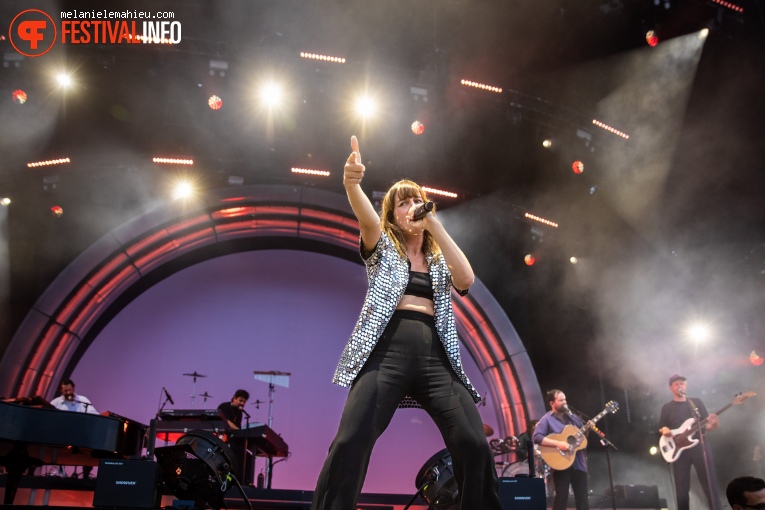 Juliette Armanet op Paléo 2022 foto