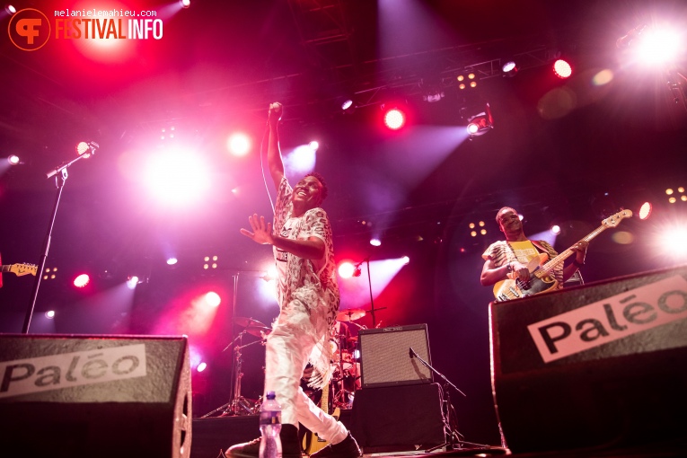 Songhoy Blues op Paléo 2022 foto