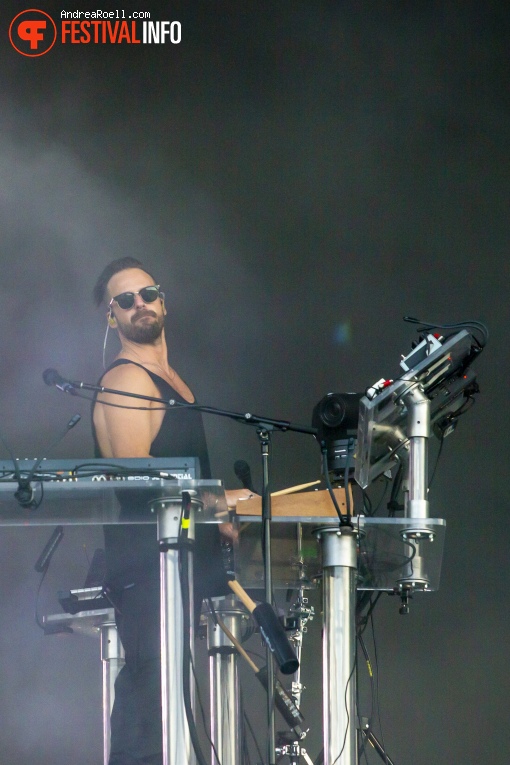 Rufus Du Sol op Sziget 2022 - Woensdag foto