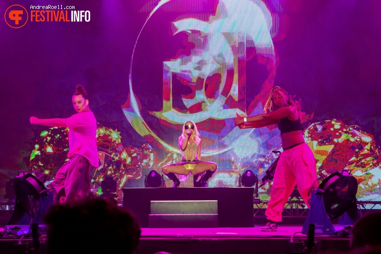 Bad Gyal op Sziget 2022 - Zaterdag foto