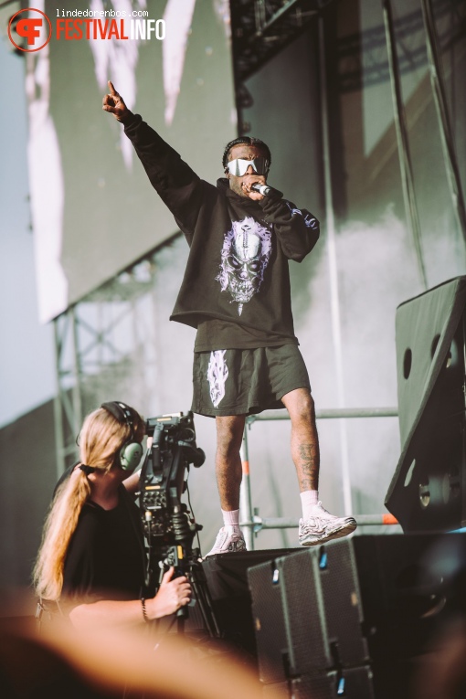 Lil Uzi Vert op Pukkelpop 2022 - vrijdag foto