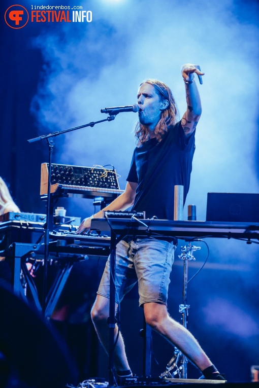 Daði Freyr op Pukkelpop 2022 - vrijdag foto