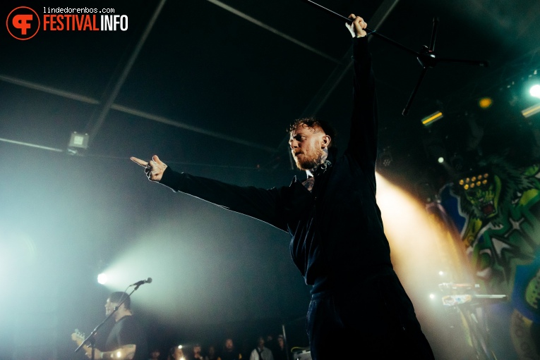 Frank Carter & The Rattlesnakes op Pukkelpop 2022 - zaterdag foto