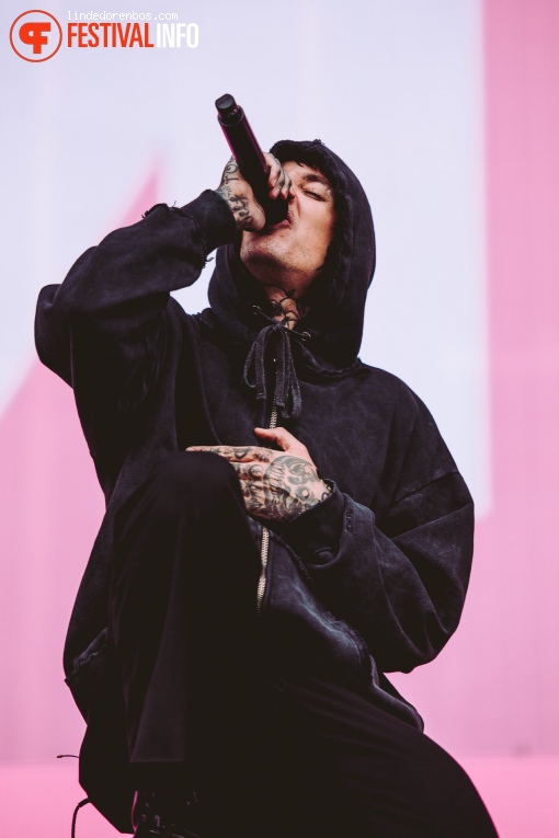 Bring Me The Horizon op Pukkelpop 2022 - zondag foto