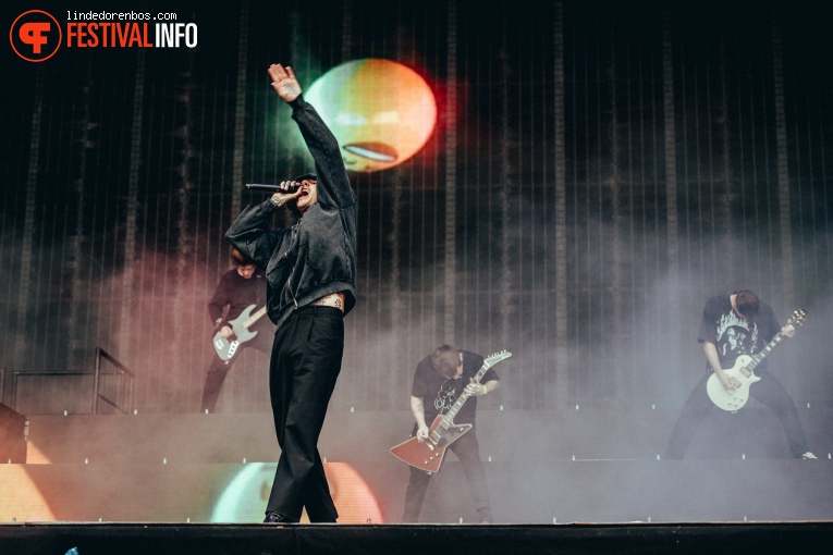 Bring Me The Horizon op Pukkelpop 2022 - zondag foto