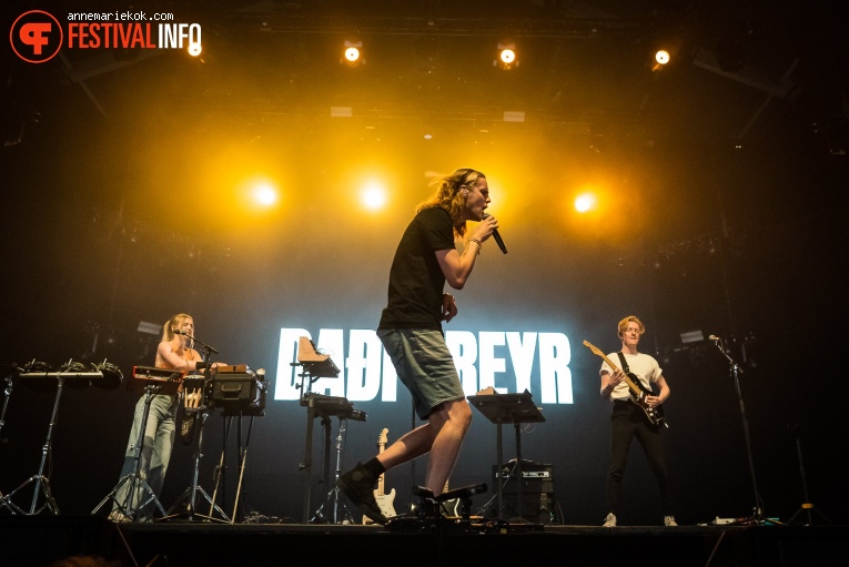 Daði Freyr op Lowlands 2022 - zondag foto