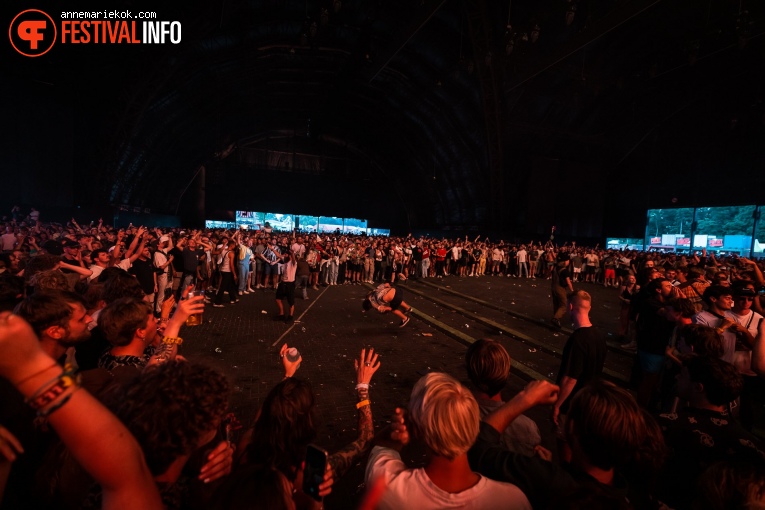 slowthai op Lowlands 2022 - zondag foto