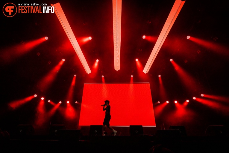 slowthai op Lowlands 2022 - zondag foto