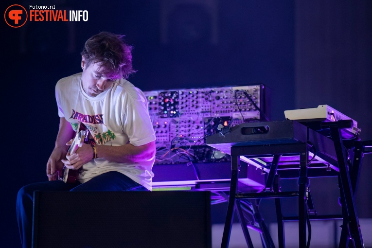 James Blake op Lowlands 2022 - zondag foto