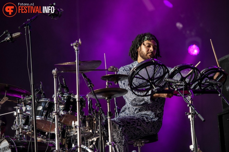 Yussef Dayes op Lowlands 2022 - zaterdag foto