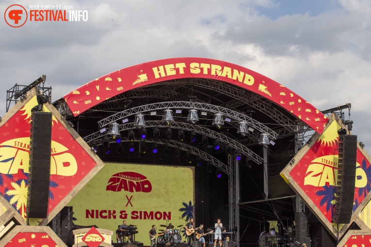 Nick & Simon op Strandfestival ZAND 2022 foto