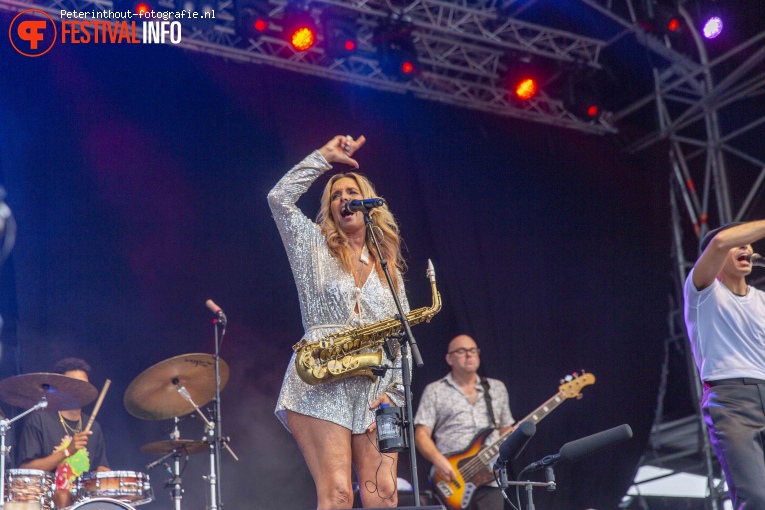 Candy Dulfer op Culinesse 2022 foto