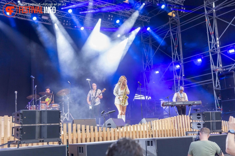 Candy Dulfer op Culinesse 2022 foto