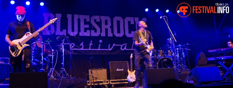 Eric Gales op Bluesrock Festival Tegelen 2022 foto