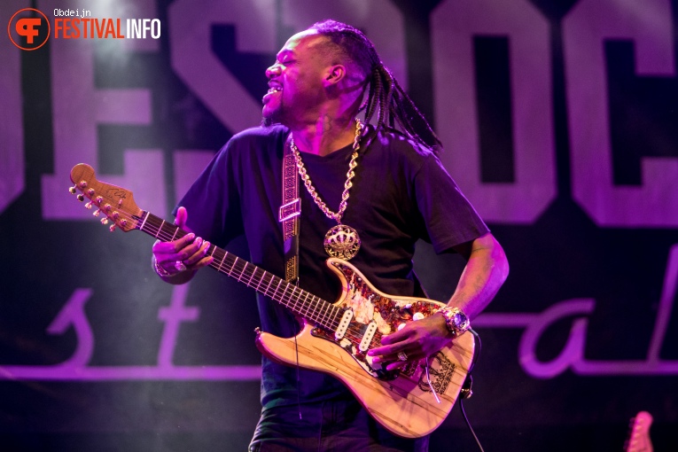 Eric Gales op Bluesrock Festival Tegelen 2022 foto