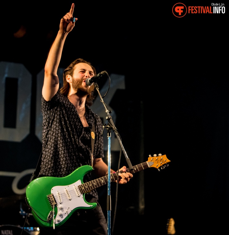 Laurence Jones op Bluesrock Festival Tegelen 2022 foto