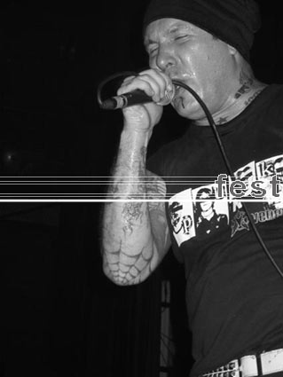 Agnostic Front op Resistance Tour 2002 foto